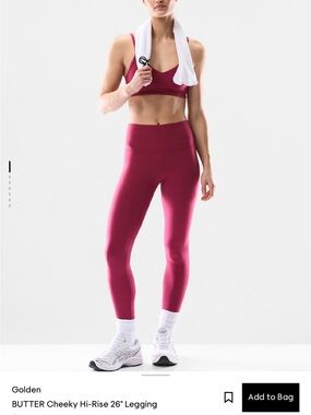 Butter Cheeky Hi-Rise 26" Legging
Golden